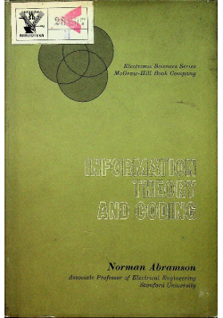 Information theory and coding