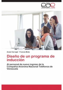 Diseño de un programa de inducción