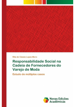 Responsabilidade Social na Cadeia de Fornecedores do Varejo de Moda
