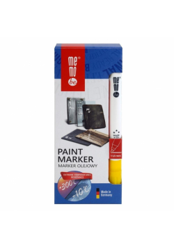 Marker olejny 1-1,5mm żółty (10szt) MemoBe