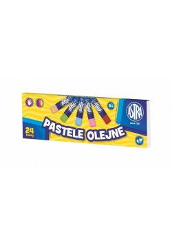 Pastele olejne 24 kolory ASTRA