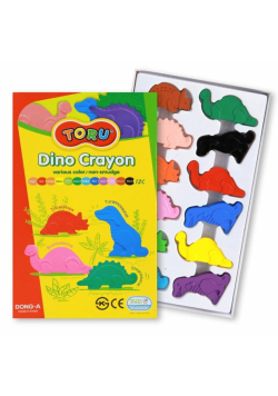 Kredki Dino 12 kolorów DONG-A