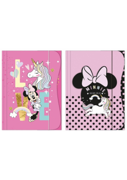 Teczka z gumką A4 Minnie Mouse Kids mix
