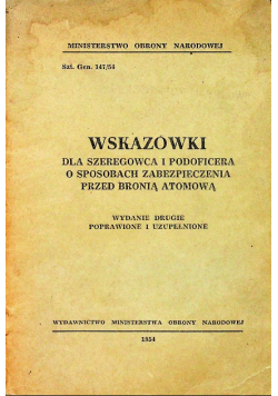 Wskazówki Dla Szeregowca I Podoficera