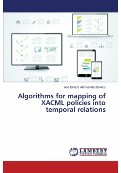 Algorithms for mapping of XACML policies into temporal relations