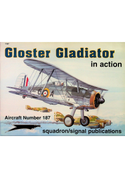 Gloster Gladiator in action Aircraft Number 187