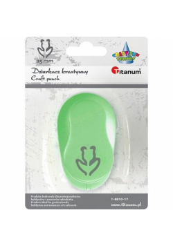 Dziurkacz z motywem Tulipan obrys 25mm