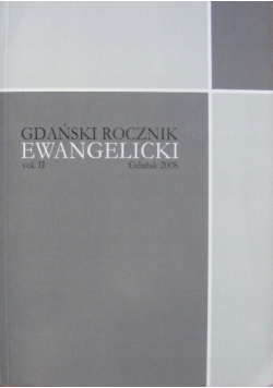 Gdański rocznik Ewangelicki Vol II