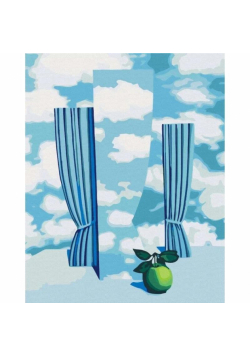 Malowanie po numerach - Rene Magritte Niebo 40x50