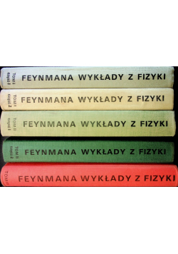 Feynmana wykłady z fizyki V Tomów