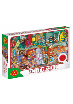 Puzzle 90 obserwacyjne z lupą Muzeum ALEX