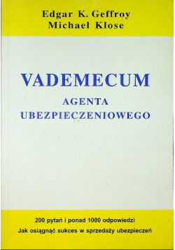 Vademecum agenta ubezpieczeniowego