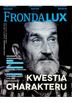 Fronda LUX 75 Kwestia charakteru