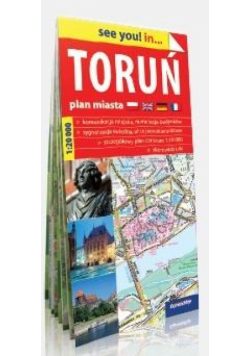 See you! in... Toruń 1:20 000 plan miasta w.2018