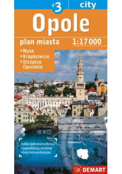 Plan miasta Opole +3 1:17 000 DEMART
