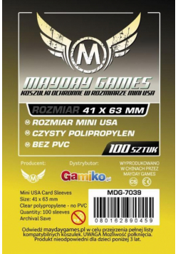 Koszulki Mini American Standard 41x63 (100szt)