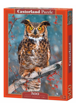 Puzzle 500 Great Horned Owl CASTOR