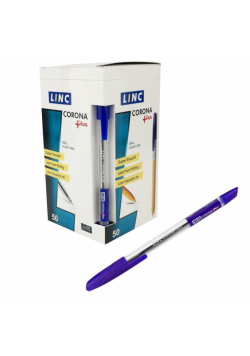 Długopis Corona niebieski (50szt) LINC