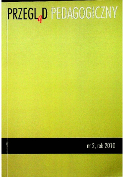 Przegląd pedagogiczny nr 2 / 2010