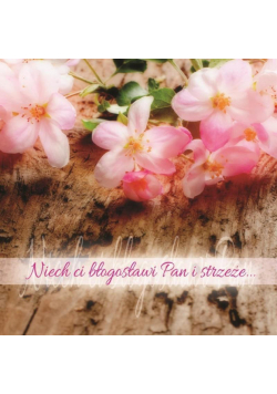 Podstawka korkowa - Niech Ci Błogosławi Pan