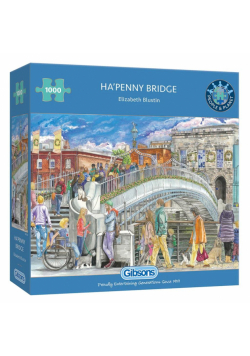 Puzzle 1000 el. Most Ha'penny / Dublin / Irlandia
