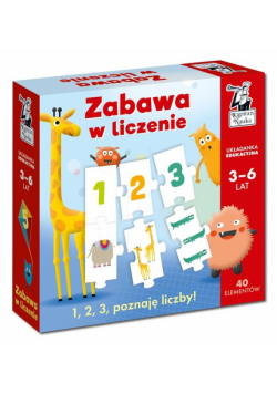Zabawa w liczenie Układanka edukacyjna (3-6 lat) Kapitan Nauka