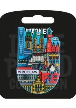 Magnes I love Poland Wrocław ILP-MAG-C-WR-04