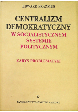 Centralizm demokratyczny
