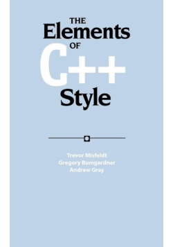 The Elements of C++ Style