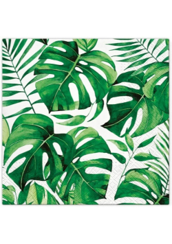 Serwetki Monstera 33x33cm 20szt