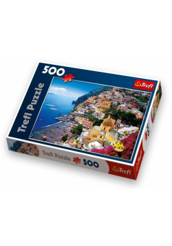 Puzzle 500 Positano, Wybrzeże Amalfickie,Wł. TREFL