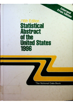 Statistical Abstract of the United States 1996