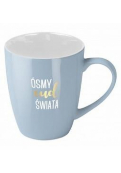 Kubek Q 719 Past Elle Ósmy cud świata (błękit)
