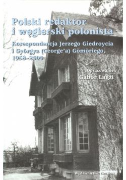 Polski redaktor i węgierski polonista