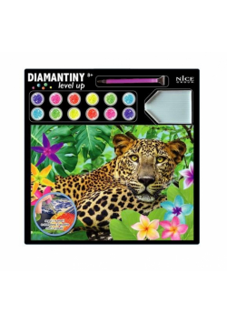 Mozaika diamentowa Level Up - Leopard