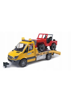 MB Sprinter pomoc drogowa + Jeep i sygnalizacja