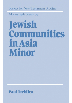 Jewish Communities in Asia Minor