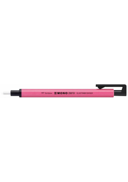Precyzyjna gumka MONO zero okrągła neon pink