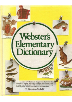 Webster s Elementary Dictionary