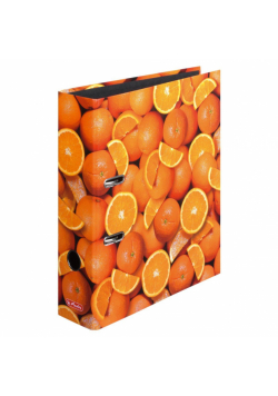 Segregator A4 8cm Pomarańcze max. file