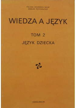 Wiedza a język Tom 2