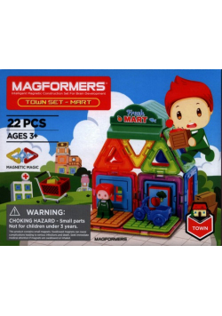 Magformers Town Set Mart 22 elementy