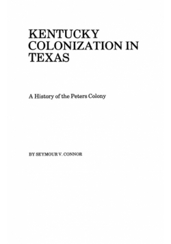 Kentucky Colonization in Texas