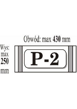 Okładka przylepiana P2 - Format B5 (50szt) IKS