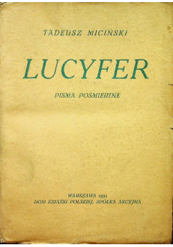 Lucyfer 1931 r.