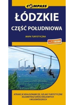 Mapa turystyczna -Łódzkie cz. południowa 1:100 000