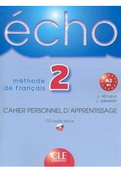 Echo 2 cahier personnel d'apperentissage CLE