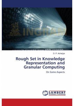 Rough Set in Knowledge Representation and Granular Computing