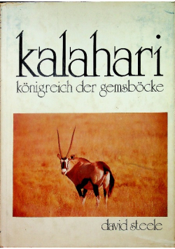 Kalahari Kingdom der gemsbocke