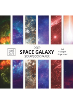 Deep Space Galaxy Scrapbook Paper